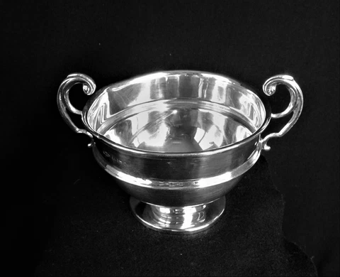 Antique Sterling Silver Golf Trophy Birmingham 1921- John Williams & Sons- 143 g Cover