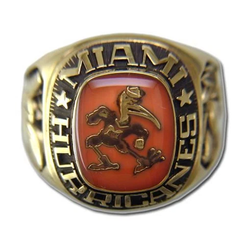 University of Miami Men's Large Classic Ring Cover