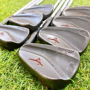MIZUNO MP-5 Black Men's Golf Iron Set 7pcs Stiff Right-handed From Japan - Picture 1 of 20