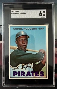 1967 Topps Andre Roddgers #554 SGC 6 POP 5 - Bild 1 von 2