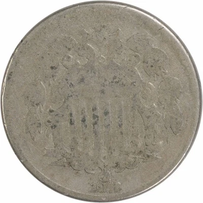 1872 Shield Nickel G Uncertified #502 - Image 1 of 2