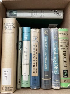 Modern Library Lot X 8 Thoreau, Anderson, Parker, Baldwin, etc - Picture 1 of 3