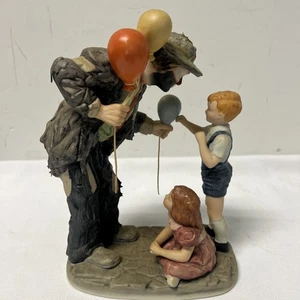 Emmett Kelly Jr. Collection Making New Friends Limited Edition #7766 Of 9500 - Picture 1 of 10
