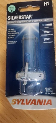 Faro halógeno Sylvania SilverStar H1 más brillante 1 bombilla NUEVO Foto 1 de 3