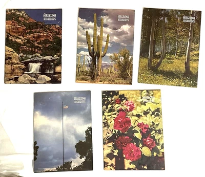1944 Arizona Highways Magazine Lot of 5 Issues March April May July December - Image 1 of 4