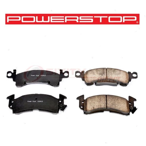 PowerStop Front Disc Brake Pad Set for 1969-1971 Pontiac Acadian - Braking mr Foto 1 de 4