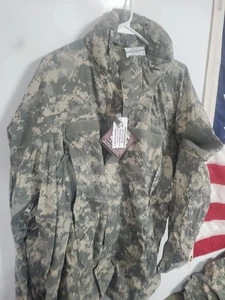 New Medium Regular TOP ACU DIGITAL SOFT SHELL JACKET top cold LEVEL 5 - Picture 1 of 14