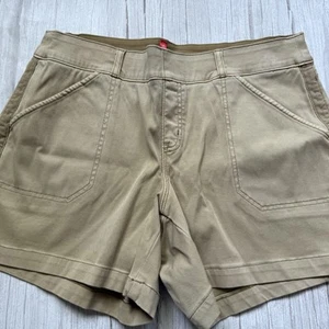 Spanx Shorts Spanx Shorts Stretch Twill #20318R Size L - Picture 1 of 6