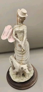 Les Femmes Arnart Victorian Lady Barsoi Wolfhound Hund 8,5 Zoll - Bild 1 von 8