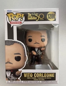 The Godfather 50th Anniversary Vito Corleone Pop! FUNKO Vinyl Figure #1200 New - Picture 1 of 5