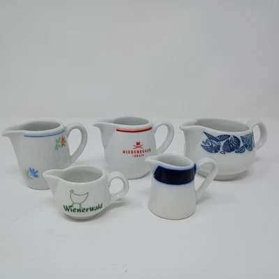 Mini Creamers Germany Vintage Schonwald Rosenthal Wienerwald Bauscher Lot Of 5 - Image 1 of 4