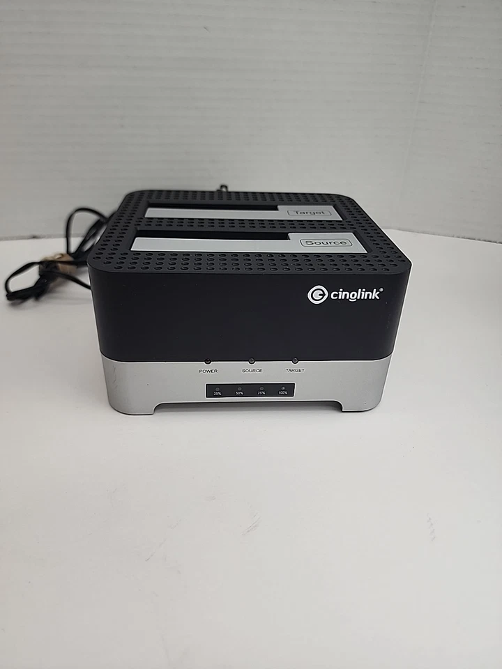 Clone Dock HDD duplicator Disk Drive Hard Reader SATA Docking... - Image 1 of 4