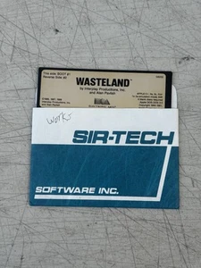 Wasteland By Interplay Prod. (APPLE II Floppy Disc) 139202 1980s DOS Game 1 DISC - Picture 1 of 5
