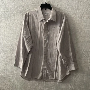 Barneys New York Mens Button Shirt Multicolor Stripe Large 16 33 Cotton Vintage - Picture 1 of 7