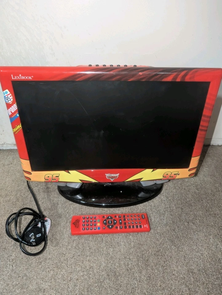 Super rare! Disney Cars LCD TV - Tested Working Lexibook  - Image 1 of 4