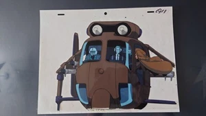 Lupin III Zenigata Animation Cel, Original Production Material - Picture 1 of 3