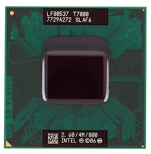 Intel Core2 Extreme Mobile X7800 SLA6Z 2.6G 800Mhz Socket P CPU LF80537GG0644M Foto 1 de 1