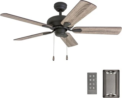 Prominence Home Russwood 42" 5 Blade Indoor Ceiling Fan Aged Bronze with Remote - Image 1 of 4