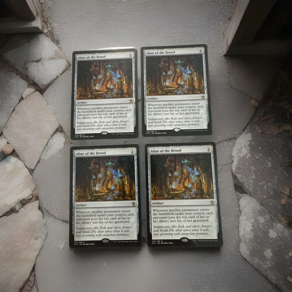 ALTAR OF THE BROOD X4 Khans Of Tarkir KTK Magic MTG MINT CARDS - Image 1 of 1