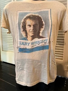Rare Vintage 1979 Gary Right Dream Weaver Tour Shirt Sz Small / Medium Rock Pop - Picture 1 of 5