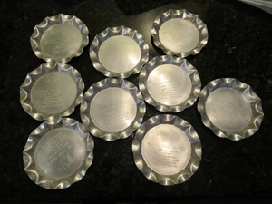 10 posavasos de aluminio grapas máquina Avti cursos comerciales herramienta y troquel tecnología etc. - Imagen 1 de 3