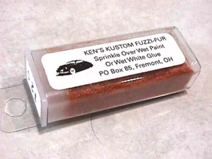 Ken's Kustom Fuzzi-Fur Flocking - #125 Rust Brown - Picture 1 of 2