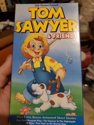 Tom Sawyer & Friends VHS 1993 Good Times Release **Buy 2 Get 1 Free** - Image 1 of 3