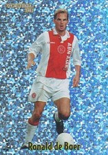 094 RONALD DE BOER # NETHERLANDS AFC.AJAX METAL STICKER PANINI VOETBAL 98
