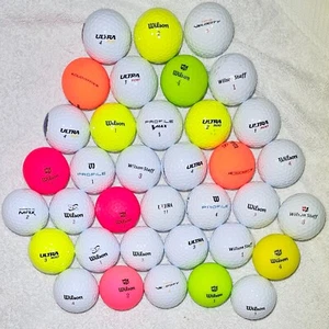 36 WILSON ULTRA, VELOSITY, DUO Mix GOLF BALL AAAAA / 5A FREE SHIPPING!! - Picture 1 of 1