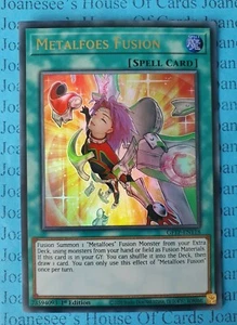 Metallfeinde Fusion GFTP-DE118 Ultra Rare Yu-Gi-Oh Karte 1. Auflage Neu - Bild 1 von 3