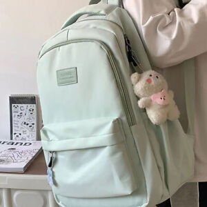 High Capacity Waterproof College Backpack Women Laptop School Bags Travel