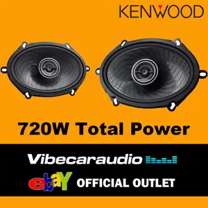 Kenwood KFC-PS6896C - 6"x8" 3-Way Car Replacment Speakers 720W Total Power - Picture 1 of 1