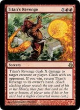 1x Titan's Revenge NM, English MTG Morningtide