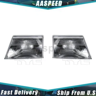 Conjunto de faros izquierdo derecho para Ford Ranger 2000 1999 1998 TYC Foto 1 de 4