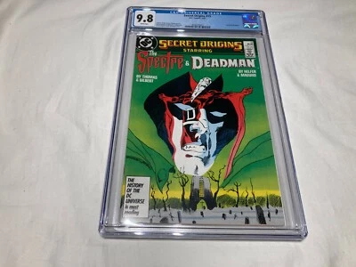 Secret Origins 15 CGC 9.8 NM/M White Pages Copper Age Spectre Deadman 1987 - Image 1 of 4