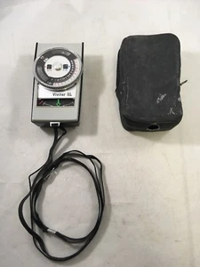 Medidor de luz Vivitar vintage accesorios para cámara fotografía como está piezas reparación - Imagen 1 de 12