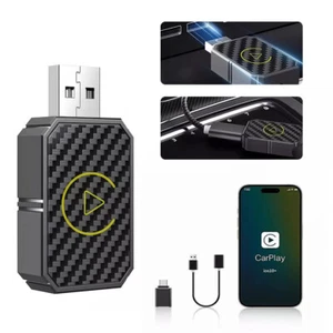 Mini Carplay Wireless Adapter & Android Auto Wireless Adapter for iPhone/Android - Picture 1 of 11