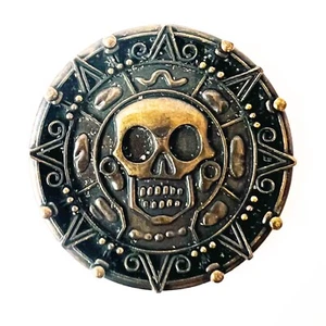 Disney Pirates of the Caribbean Skull Pirate Coin - Picture 1 of 2