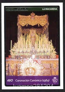 LA MACARENA #480 MADRUGADA ESTAMPA HOLY CARDS SEMANA SANTA 2024 SEVILLA - Imagen 1 de 2