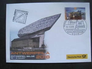 Bund MiNr. 3278 auf Messebeleg -Antwerpfila Belgien 2018 (GB 017) - Bild 1 von 1