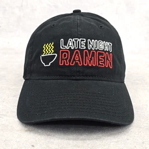 Nissin Top Ramen New Hat Late Night Ramen Strapback Black One Size Cap - Picture 1 of 14