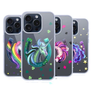 ROSE KHAN UNICORN HORSESHOE SOFT GEL CASE FOR APPLE iPHONE PHONES - Picture 1 of 11