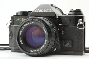 [N NEUWERTIG] Canon AE-1 Program schwarz 35mm SLR neu FD NFD 50mm f/1.4 aus Japan - Bild 1 von 12