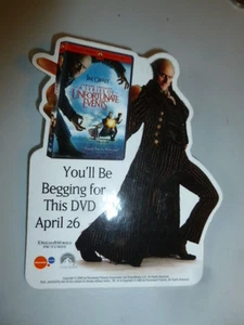 A Series Of Unfortunate Events Lemony Snicket's Pin Back Button Promotional - Picture 1 of 2
