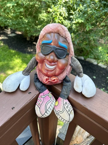 Vintage California Raisins rubber face plush Retro Funny 1980  Toy Cover