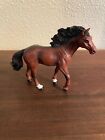 Nice 2008 Blip Toys Horse Figure Collectible Brown, Black Mane Free Shipping