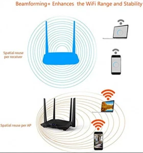 Tenda AC10U AC1200 Dual-Band WLAN Router - Photo 1/1