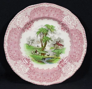 Royal Doulton Rosa Chatham Salatteller (8") VERRÜCKT - Bild 1 von 5