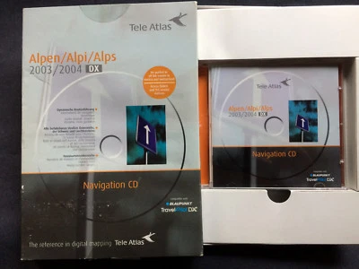 Alpen Alpi Alps 2003/2004 Navigation CD Blaupunkt Travel Pilot DX Tele Atlas - Bild 1 von 3