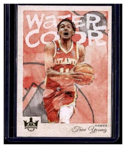 2022-23 Court Kings acuarela #29 Trae Young INSERTO HALCONES - Imagen 1 de 1